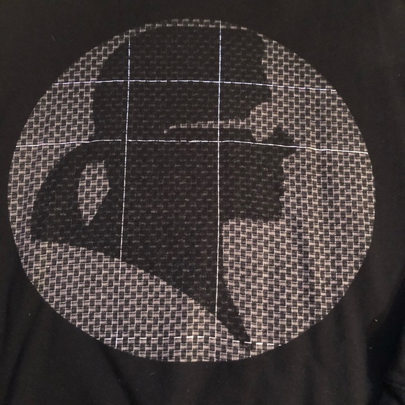 Karl Lagerfeld Silhouette Profile Sweatshirt Black - Picture 4 of 11